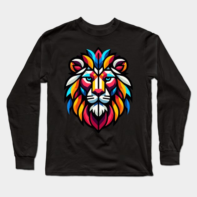 Leo The Lion Long Sleeve T-Shirt by Mujji